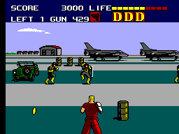 Dynamite Duke (Europe) In game screenshot